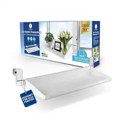 Netto Marken-Discount frischluft Fensterbrett 65-107cm weiß Angebot