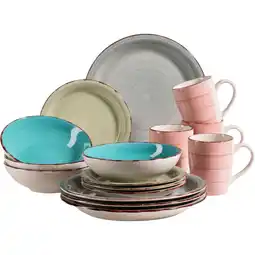 Netto Marken-Discount Mäser Geschirr-Set, Steingut Lumaca Angebot