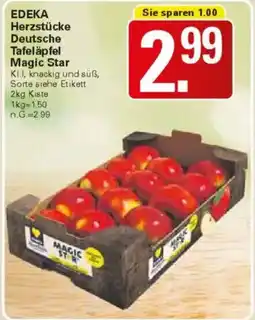 WEZ EDEKA Herzstücke Deutsche Tafeläpfel Magic Star Angebot