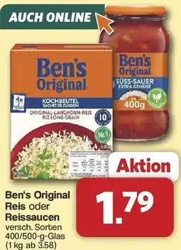 Famila Nord West Ben's Original Reis oder Reissaucen Angebot