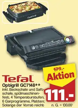 Famila Nord West Tefal Optigrill GC7148 Angebot