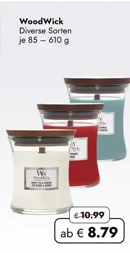 Travel Free Woodwick duftkerzen Angebot