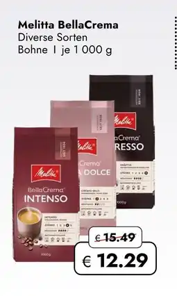 Travel Free Melitta melitta bellacrema Angebot