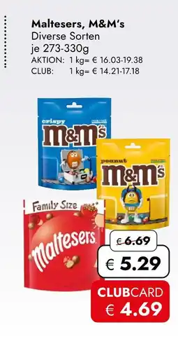 Travel Free M&m's schokoladenstücke Angebot