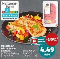 PENNY MÜHLENHOF Frische Puten Schnitzel Angebot