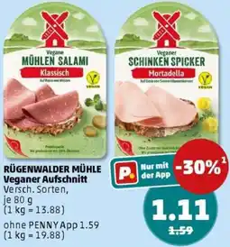 PENNY RÜGENWALDER MÜHLE Veganer Aufschnitt Angebot