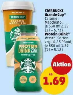 PENNY STARBUCKS Grande Cup Protein Drink Angebot