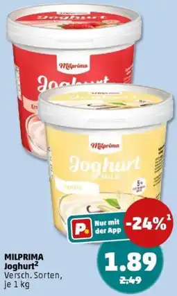 PENNY MILPRIMA Joghurt Angebot