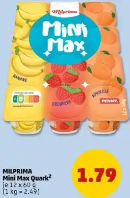 PENNY MILPRIMA Mini Max Quark Angebot
