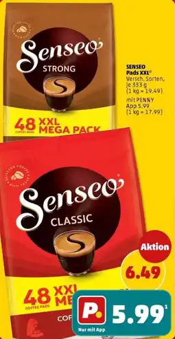 PENNY SENSEO Pads XXL Angebot