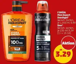 PENNY L'ORÉAL Men Expert Duschgel Deo Angebot