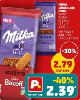 PENNY MILKA Schokolade extra Angebot