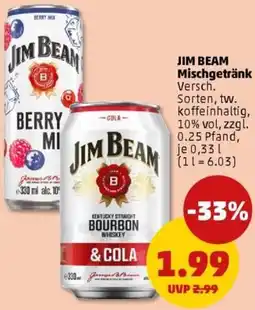 PENNY JIM BEAM Mischgetränk Angebot