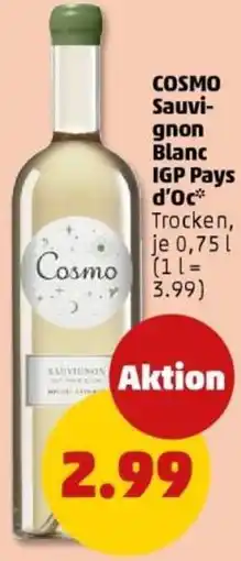 PENNY COSMO Sauvignon Blanc IGP Pays d'Oc Angebot