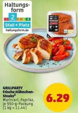 PENNY GRILLPARTY Frische Hähnchen Steaks Angebot