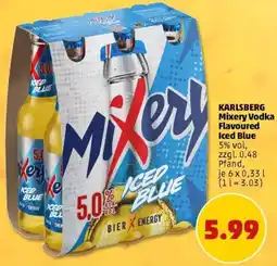 PENNY KARLSBERG Mixery Vodka Flavoured Iced Blue Angebot