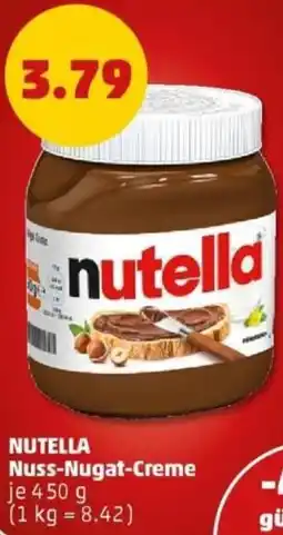 PENNY NUTELLA Nuss-Nugat-Creme Angebot