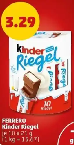 PENNY FERRERO Kinder Riegel Angebot