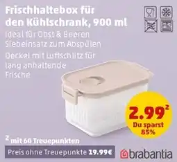 PENNY brabantia Frischhaltebox für den Kühlschrank Angebot