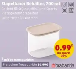 PENNY brabantia Stapelbarer Behälter Angebot