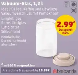 PENNY brabantia Vakuum-Glas Angebot