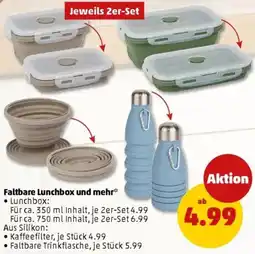 PENNY Faltbare Lunchbox und mehr Angebot