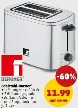 PENNY BERGNER Edelstahl-Toaster Angebot