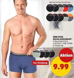 PENNY TRUE STYLE Herren-Retroshorts Angebot