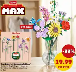 PENNY MAX Bausteine-Set Blumenkollektion Angebot