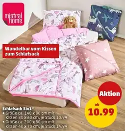 PENNY mistral home Schlafsack 3in1 Angebot