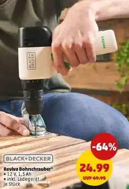 PENNY BLACK + DECKER Reviva Bohrschrauber Angebot