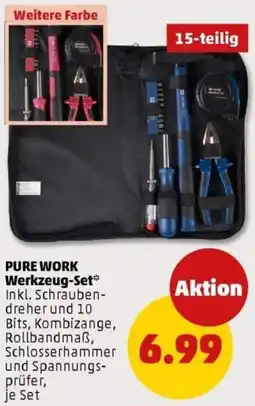 PENNY PURE WORK Werkzeug-Set Angebot