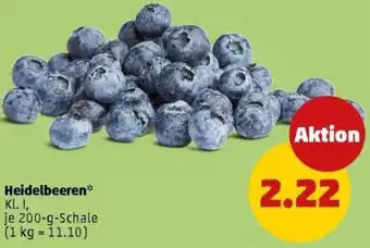 PENNY Heidelbeeren Angebot
