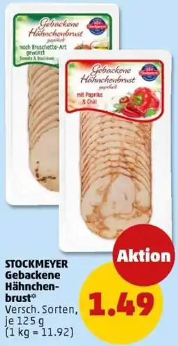 PENNY STOCKMEYER Gebackene Hähnchenbrust Angebot