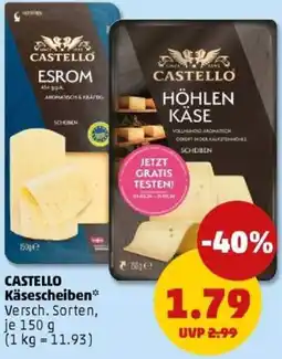 PENNY CASTELLO Käsescheiben Angebot