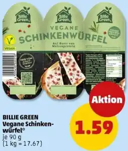 PENNY BILLIE GREEN Vegane Schinkenwürfel Angebot
