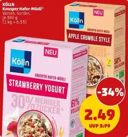 PENNY KÖLLN Knusper Hafer-Müsli Angebot