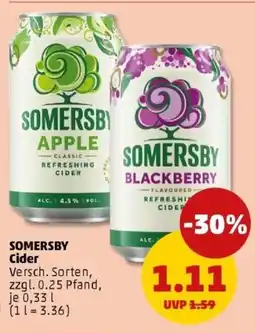PENNY SOMERSBY Cider Angebot