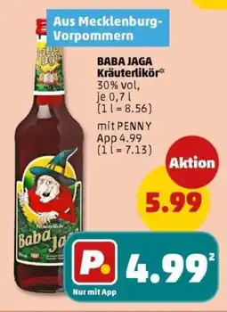 PENNY BABA JAGA Kräuterlikör Angebot