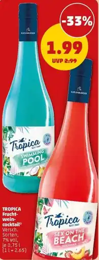 PENNY TROPICA Fruchtweincocktail Angebot