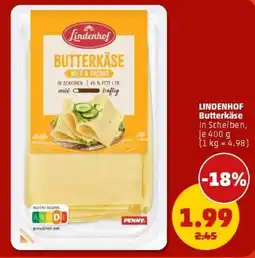 PENNY Lindenhof butterkäse Angebot