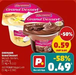 PENNY Ehrmann Grand Dessert Angebot