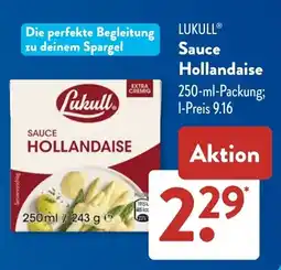 Aldi Süd LUKULL Sauce Hollandaise Angebot