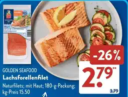 Aldi Süd GOLDEN SEAFOOD Lachsforellenfilet Angebot