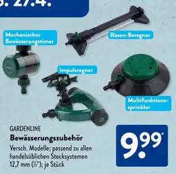 Aldi Süd GARDENLINE Bewässerungszubehör Angebot