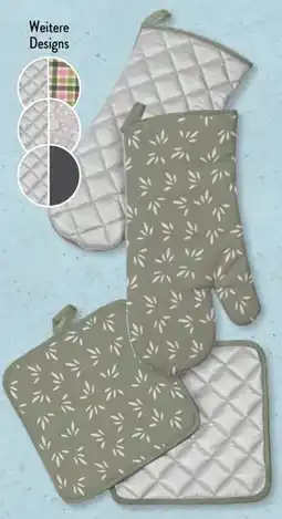 Aldi Süd Crofton Topflappen-und Ofenhandschuhe-Set Angebot