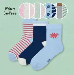 Aldi Süd Lily & Dan Kinder-Socken 3 Paar Angebot