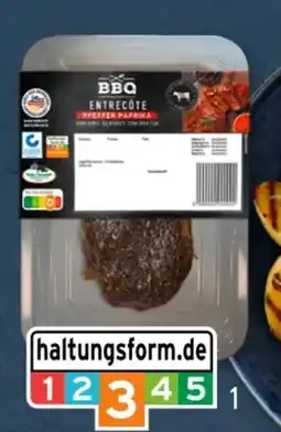 Aldi Süd BBQ Rinder-Entrecôte Angebot