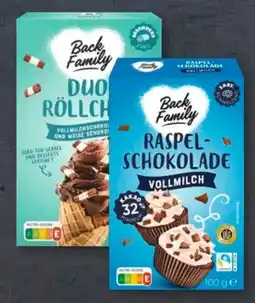 Aldi Süd Back Family Raspelschokolade Angebot