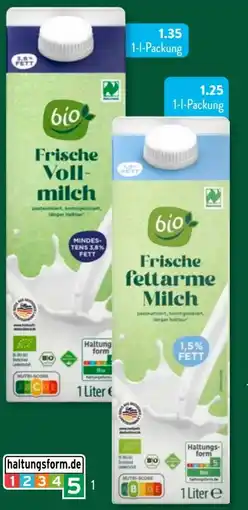 Aldi Süd Bio Smiley Frische fettarme Milch Angebot
